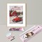 Christmas Diamond Painting Kits Winter Diamond Art Kit for Adult Red Truck Paint with Diamond Full Drill,Square Drill 12x16in